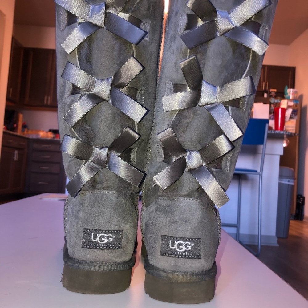 UGG full length bailey bow boots!